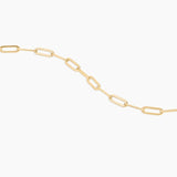 Finn Paperclip Charm Necklace