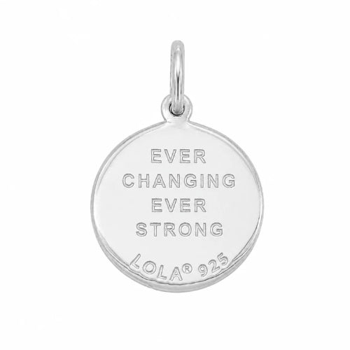 Medium Pendant-Wave, Mix Metal