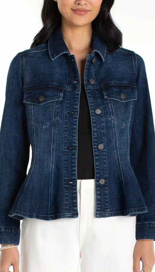 Fit And Flare Trucker Jacket