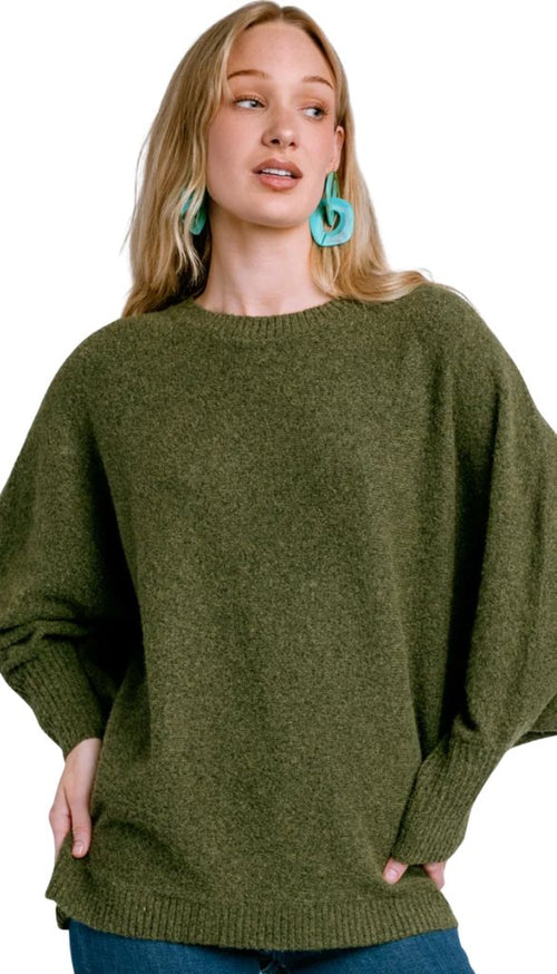 Moon Top - Olive Jade