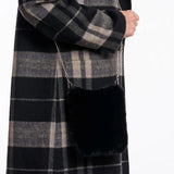 Small Faux Fur Shoulder Bag