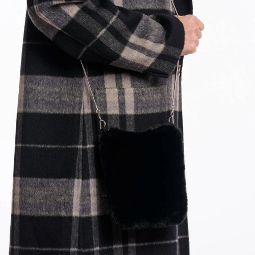 Small Faux Fur Shoulder Bag