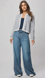Amber Stripe Crop Cardigan