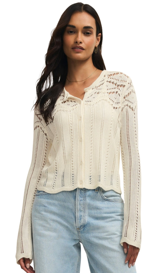 Alycia Crochet Sweater