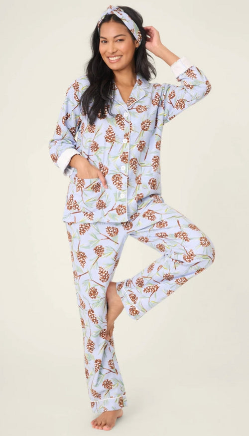 Pj Set Flannels-Pine Cones