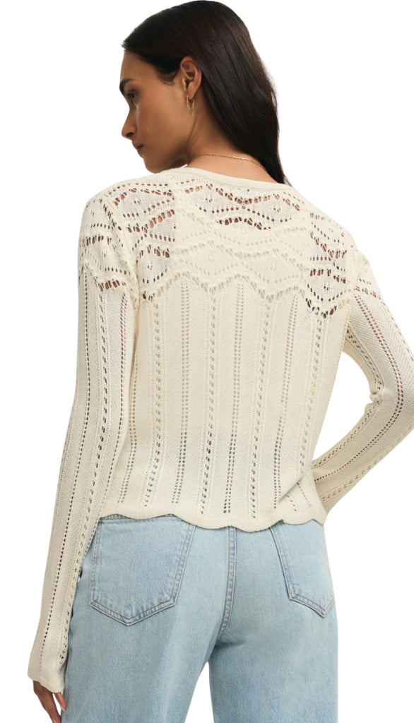 Alycia Crochet Sweater