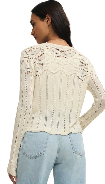 Alycia Crochet Sweater