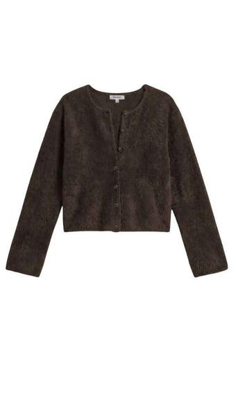 Winterglow Fluffy Cardigan