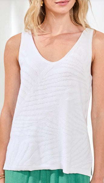 Sleeveless V-Neck Sweater