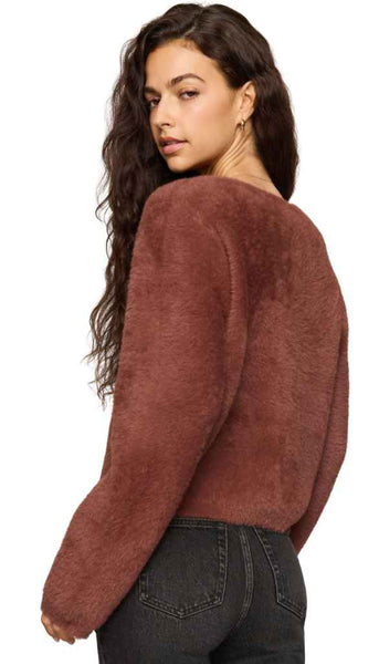 Winterglow Fluffy Cardigan