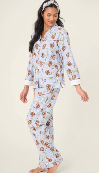 Pj Set Flannels-Pine Cones