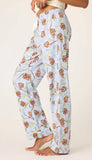 Pj Pant Flannels-Pine Cones
