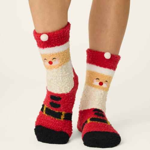 Santa Socks With Grippers