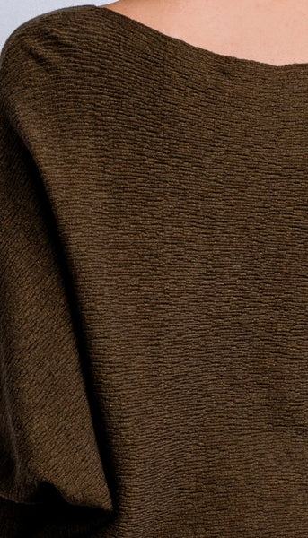 Jena 'Ryu' Top - Olive Tweed