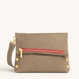 Vip Medium-Brush Gold, Red Zip