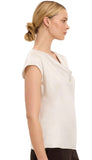 Drape Neck Day Gloss Tee