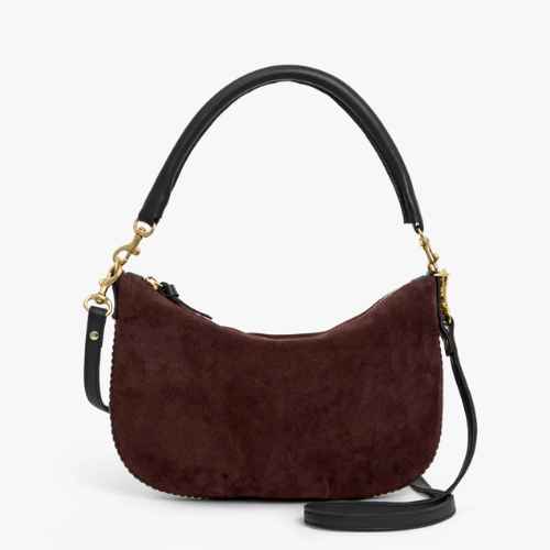 Petite Moyen Messenger-Suede