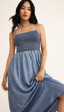 Bayside Chambray Maxi Dress