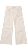 Lyra Wide Leg Crop - Almondette