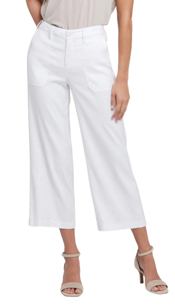 Wide Leg Cropped Cargo