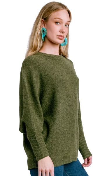 Moon Top - Olive Jade