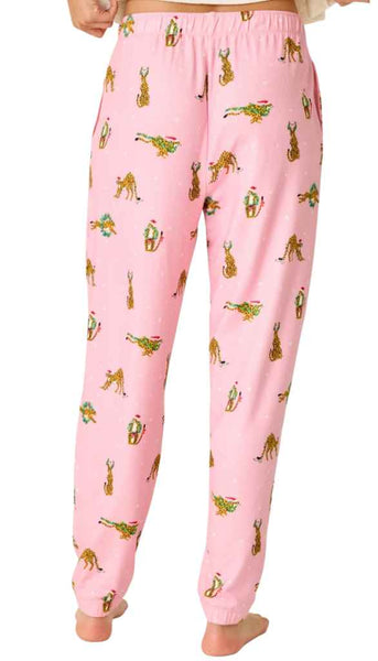 Banded Pj Pant-Very Merry