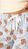 Pj Pant Flannels-Pine Cones