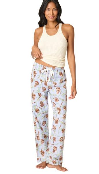 Pj Pant Flannels-Pine Cones