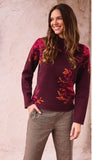 Long Sleeve Funnel Neck Sweater