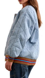 Quilted Bomber Jacket