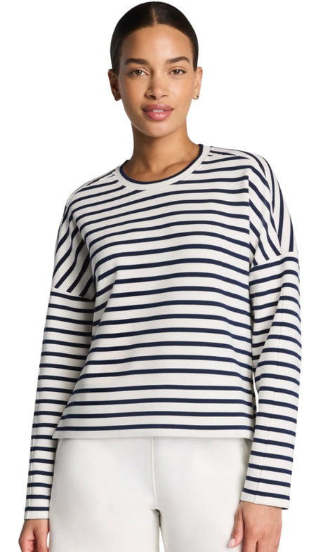 Ashby Isles Bateau Neck 3/4 Sleeeve Tee