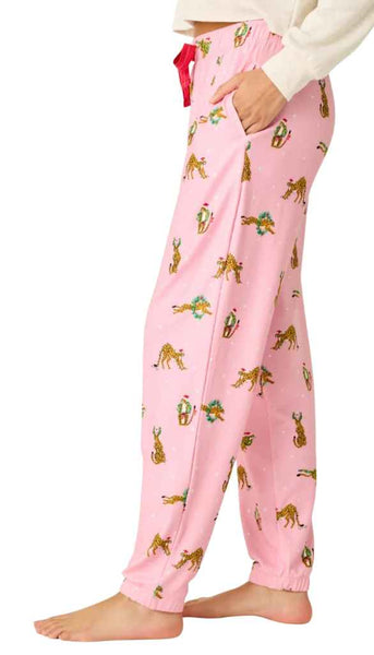 Banded Pj Pant-Very Merry