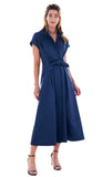 Long Rocky Dress Sueded Back