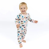 Wings of Paradise Butterflies Romper 3-6M