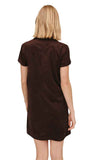 Short Sleeve Pullover A-Line Dress