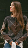 Medina Argyle Sweater