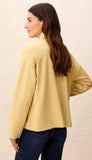 Long Sleeve Zip Front Coat With Lining