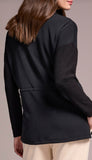 Long Sleeve Turtle Neck Combo Top