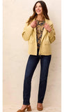 Long Sleeve Zip Front Coat With Lining