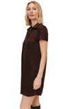 Short Sleeve Pullover A-Line Dress