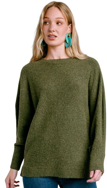 Moon Top - Olive Jade