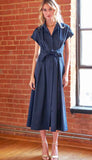 Long Rocky Dress Sueded Back