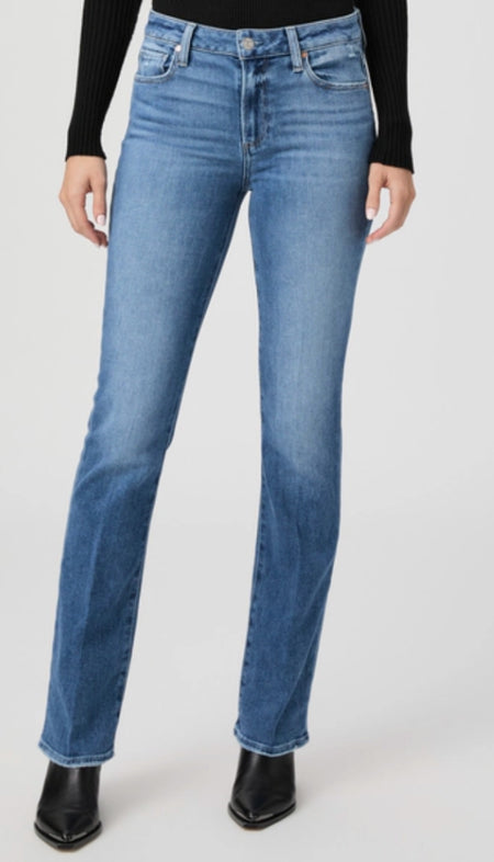 Audrey Pull On Flare Jeans - Dark Night