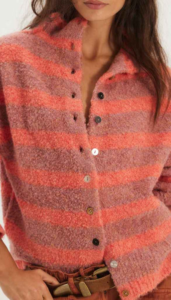 Wtf Button Collection Cardigan