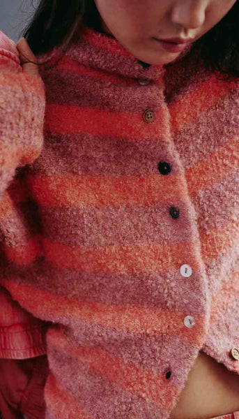 Wtf Button Collection Cardigan