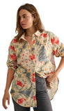 Alex Printed Velvet Shirt