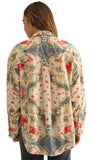 Alex Printed Velvet Shirt