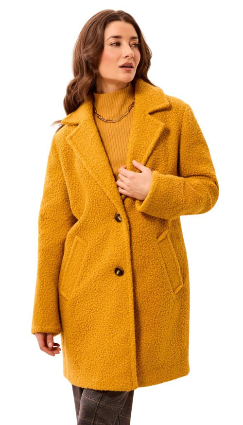 Long Sleeve Single Breast Coat With Lining