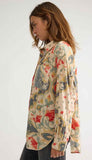 Alex Printed Velvet Shirt
