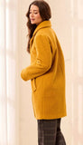 Long Sleeve Single Breast Coat With Lining